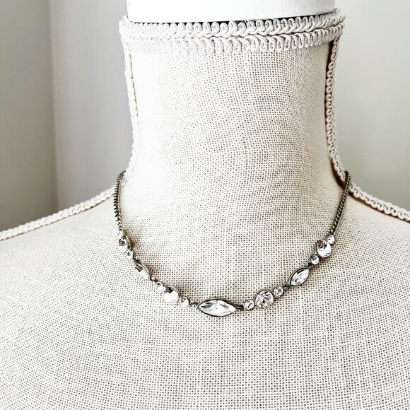 Givenchy Crystal Collar Necklace - Picture 1 of 9